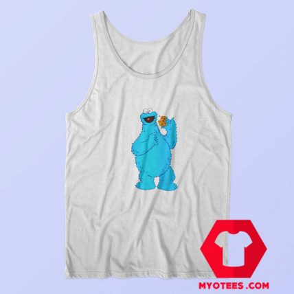 KAWS Sesame Street Cookie Monster Tank Top