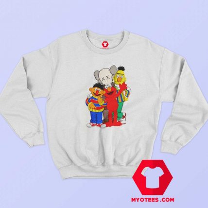 KAWS x Uniqlo x Sesame Street Group Sweatshirt