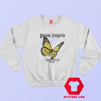 Palm Angel Butterfly Spring Summer Unisex Sweatshirt