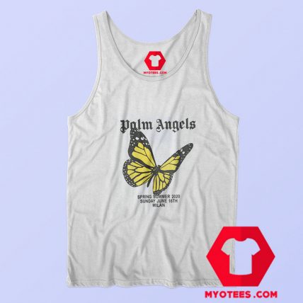 Palm Angel Butterfly Spring Summer Unisex Tank Top