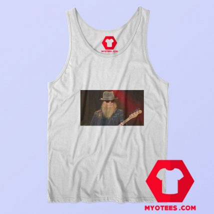 Rip Top Bassist Dusty Hill ZZ Unisex Tank Top