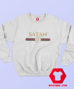 Satan Gucci Parody Graphic Unisex Sweatshirt