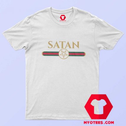 Satan Gucci Parody Graphic Unisex T Shirt