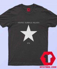 Stone Temple Pilots Black No. 4 Star Unisex T Shirt