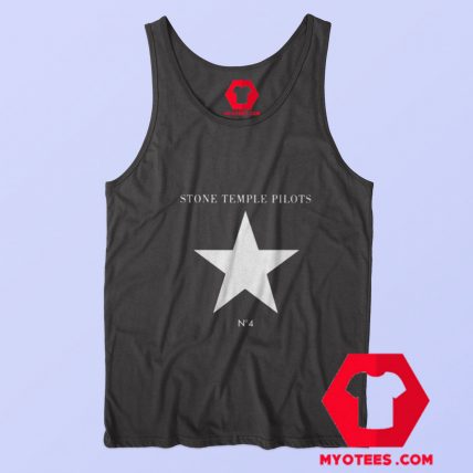 Stone Temple Pilots Black No. 4 Star Unisex Tank Top