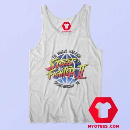 Street Fighter World Warrior Championship Tank Top