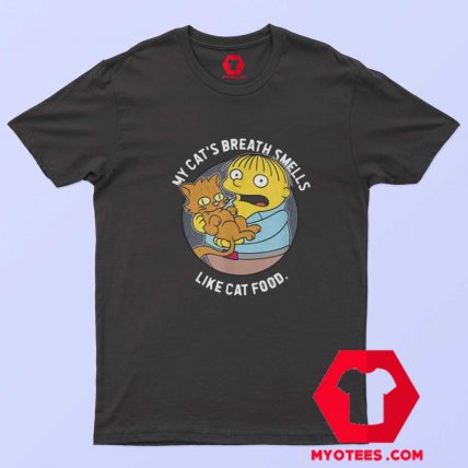 The Simpsons Ralph Wiggum Smells Like Cat T Shirt