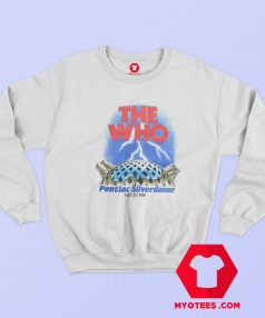 The Who The Clash Pontiac Silverdome Sweatshirt