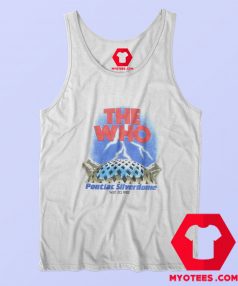 The Who The Clash Pontiac Silverdome Tank Top