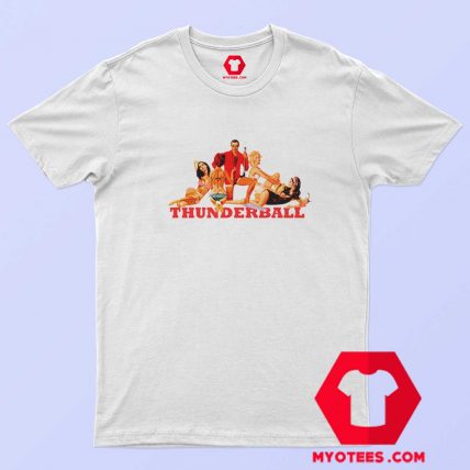 Thunderball Sean Connery James Bond T Shirt