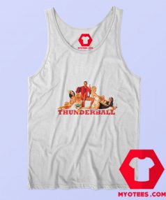 Thunderball Sean Connery James Bond Tank Top