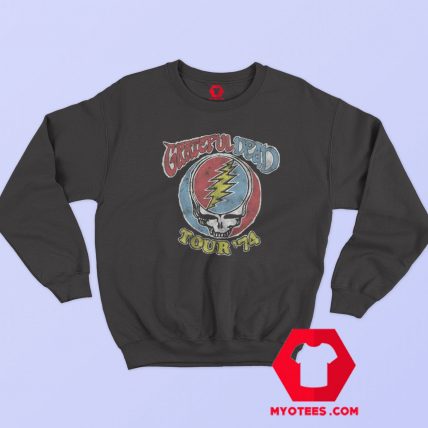 Vintage Grateful Dead 1974 Tour Unisex Sweatshirt