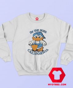 Vintage Im The Boss California Duck Unisex Sweatshirt