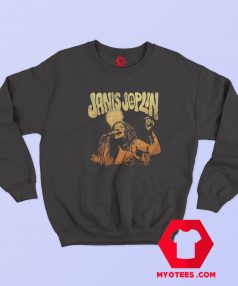 Vintage Janis Joplin at the Microphone Sweatshirt