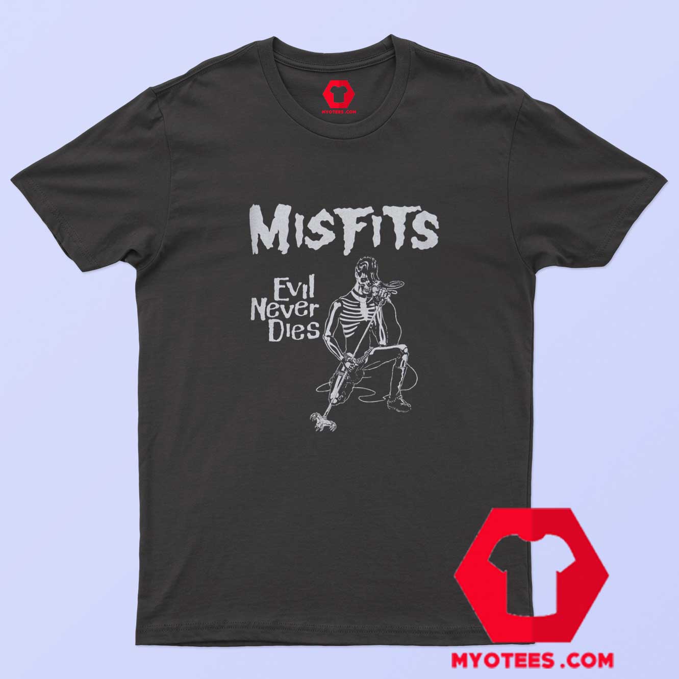 Vintage Misfits Evil Never Dies Unisex T-Shirt | myotees.com