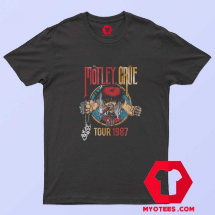 Vintage Motley Crue 1987 Tour Unisex T Shirt