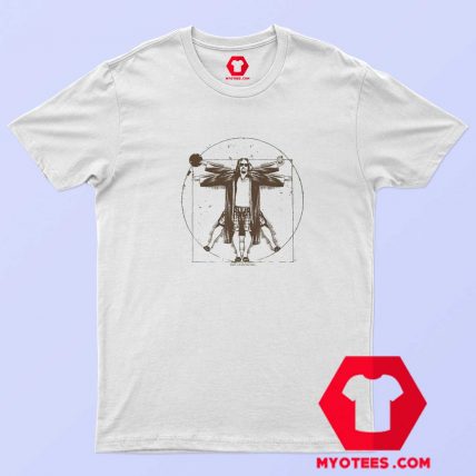 Vintage Movie Big Lebowski Vitruvian Man T Shirt