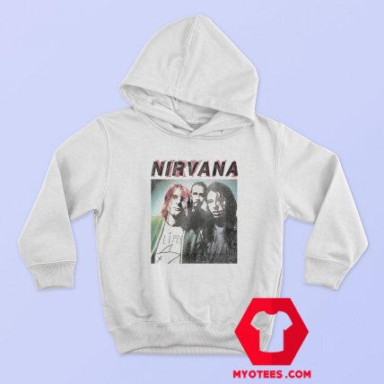 Vintage Nirvana Aqua Light Unisex Hoodie