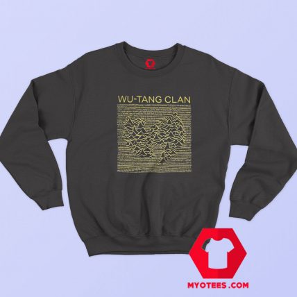 Wu Tang Clan Waves Rap Hip Hop Retro Sweatshirt