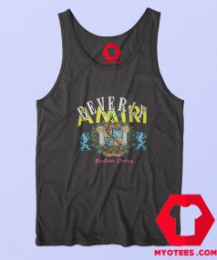 Amiri Hollywood Demons Distressed Tank Top