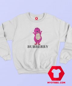 Barney Friends Burberry Mode Unisex Sweatshirt