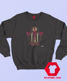 Captain Marvel Red Yellow Flight Powers Sweatshirt