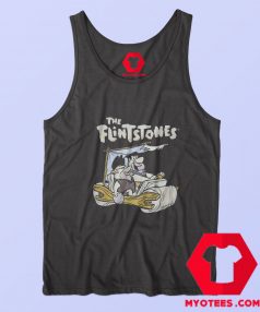 Cartoon Vintage The Flintstones Unisex Tank Top