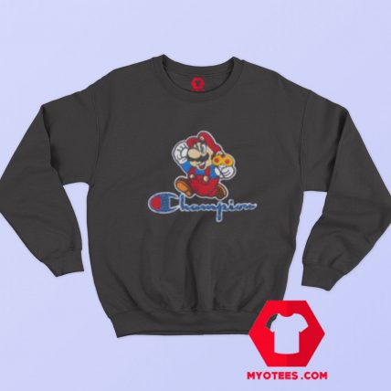 Champion x Super Mario Bros Funny Unisex Sweatshirt