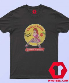 Cherry Cookies Retro Comic Pinup T Shirt