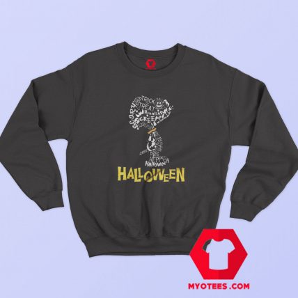 Creepy Snoopy Peanuts Halloween Unisex Sweatshirt