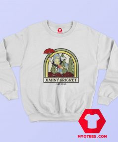 Disney Pinocchio Jiminy Cricket 1940 Sweatshirt