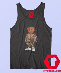 Dreams and Smiles Furry Bear Graphic Tank Top