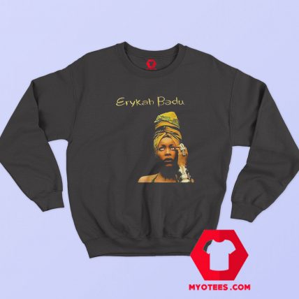 Erykah Badu Vintage Retro Unisex Sweatshirt