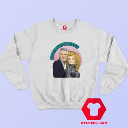 Kenny Rogers Dolly Parton Vintage Unisex Sweatshirt