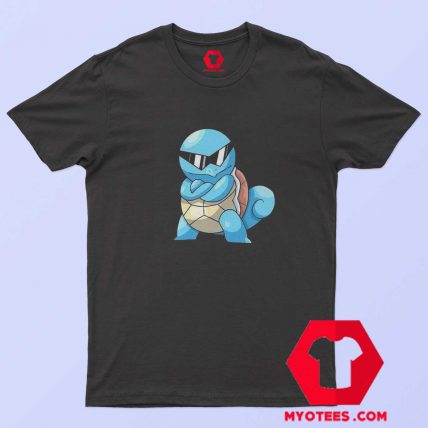 Pokemon Squirtle Shades Cartoon Unisex T Shirt