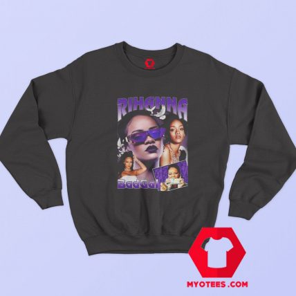 Rihanna Bad Gal Rap Retro Unisex Sweatshirt