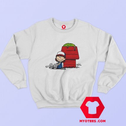 Stranger Things Dustin And Dart Peanuts Sweatshirt