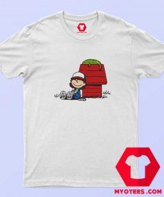 Stranger Things Dustin And Dart Peanuts T Shirt