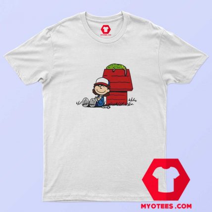 Stranger Things Dustin And Dart Peanuts T Shirt