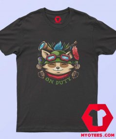 Teemo On Duty Funny Vintage Retro T Shirt