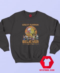 The Peanuts Snoopy Great Pumpkin Believer Sweatshirt