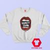 The Suicide Squad Harley Quinn Lips Logo Sweatshirt