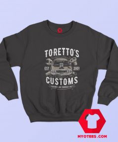 Torettos Garage Customs Vintage Unisex Sweatshirt