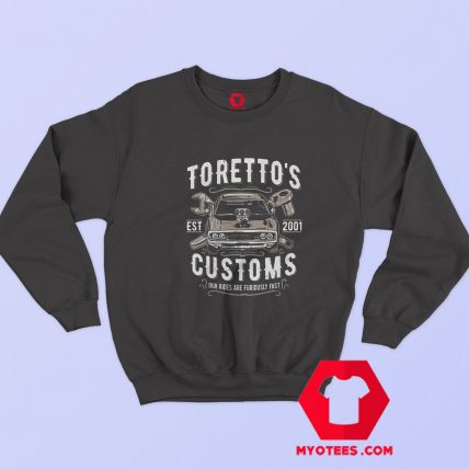 Torettos Garage Customs Vintage Unisex Sweatshirt