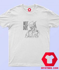 Trumpet Legend Sketches Miles Davis T Shirt