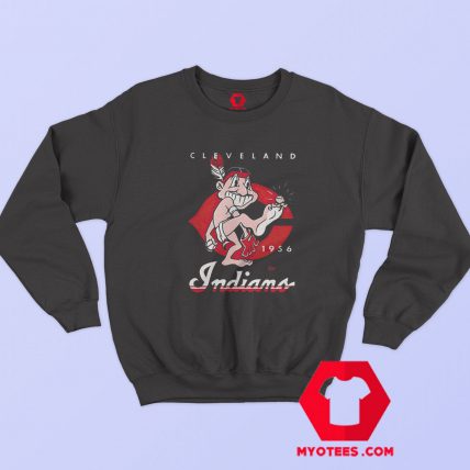 Vintage Cleveland Indians Baseball Team Sweatshirt