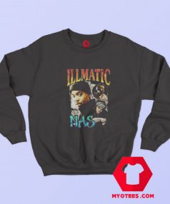 Vintage NAS ILLMATIC Rapper Hip Hop Tour Sweatshirt