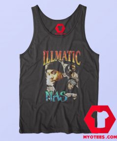 Vintage NAS ILLMATIC Rapper Hip Hop Tour Tank Top