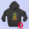 Alien Yoga Meditation Buddha UFO Cosmic Hoodie