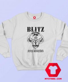 Blitz Never Surrender Retro Vintage Unisex Sweatshirt